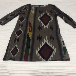 Anthropologie Tribal Dress